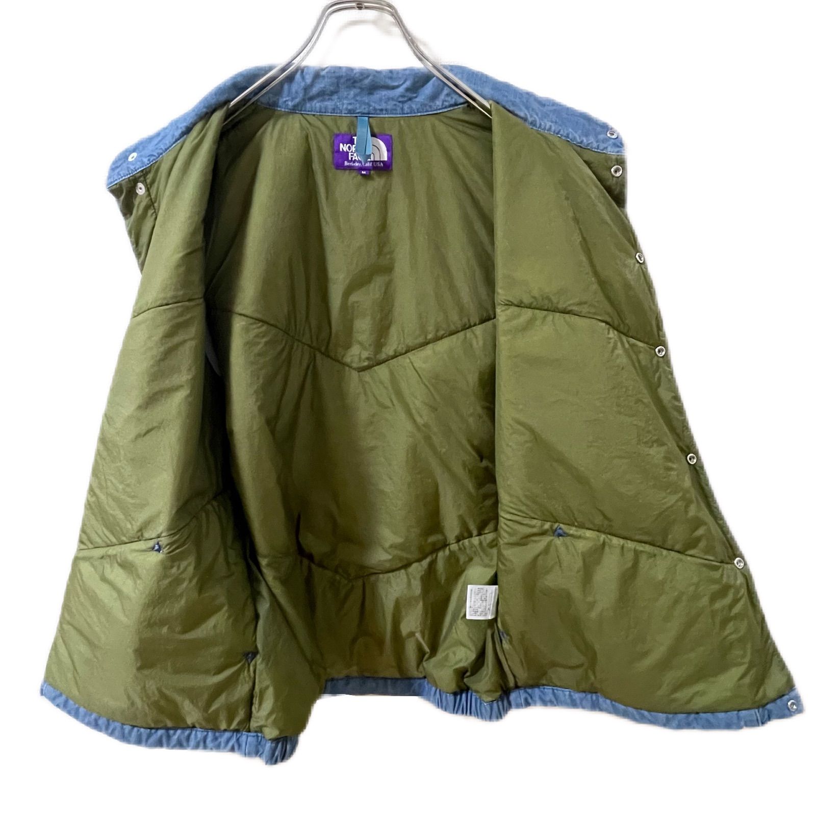 THE NORTH FACE / PURPLE LABEL デニム キルティングベスト - メルカリ