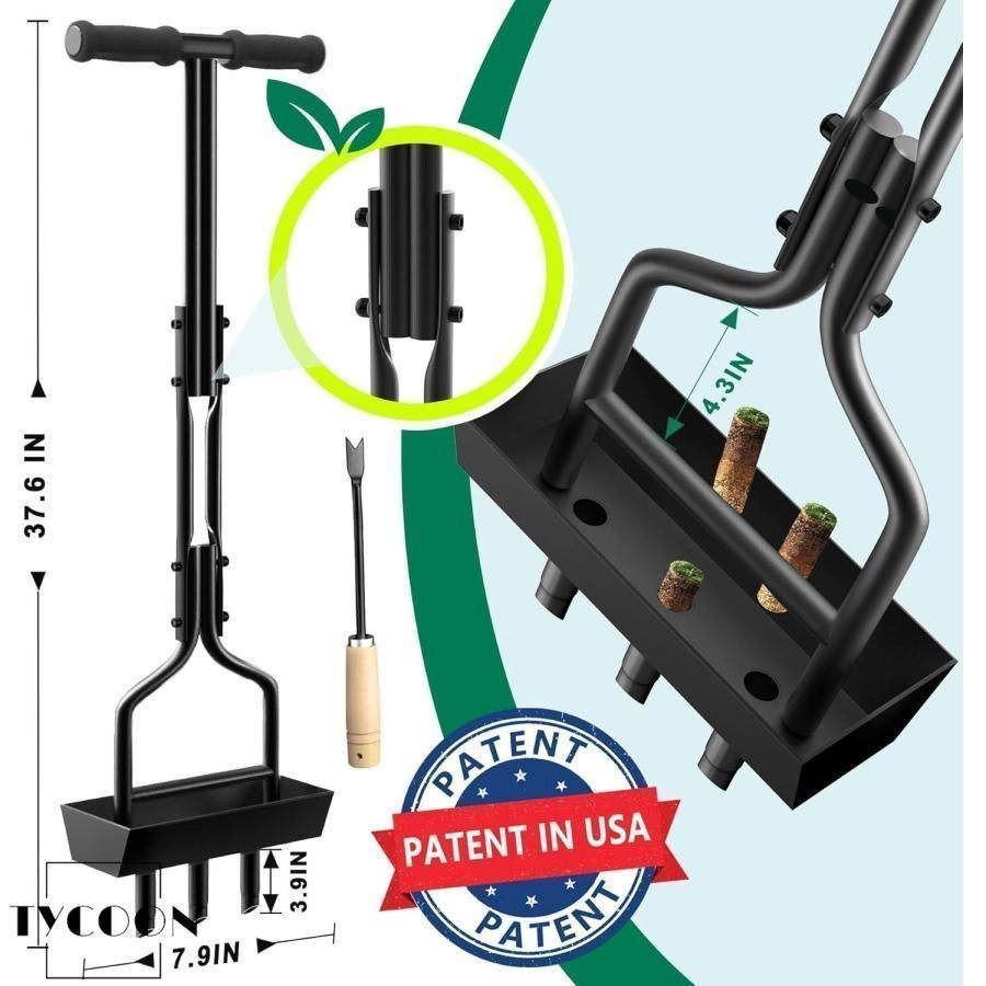 手動草プラグコアエアレーター