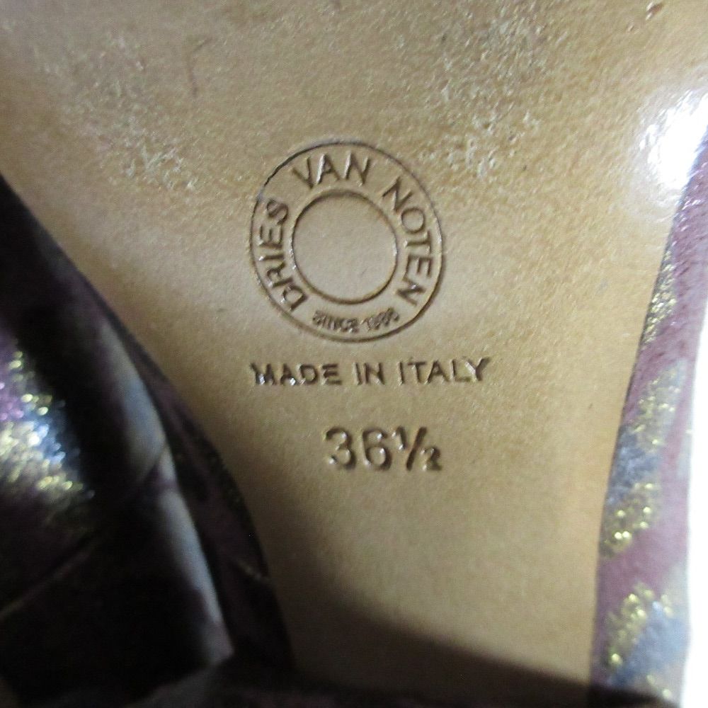 チャンキーヒール パンプス