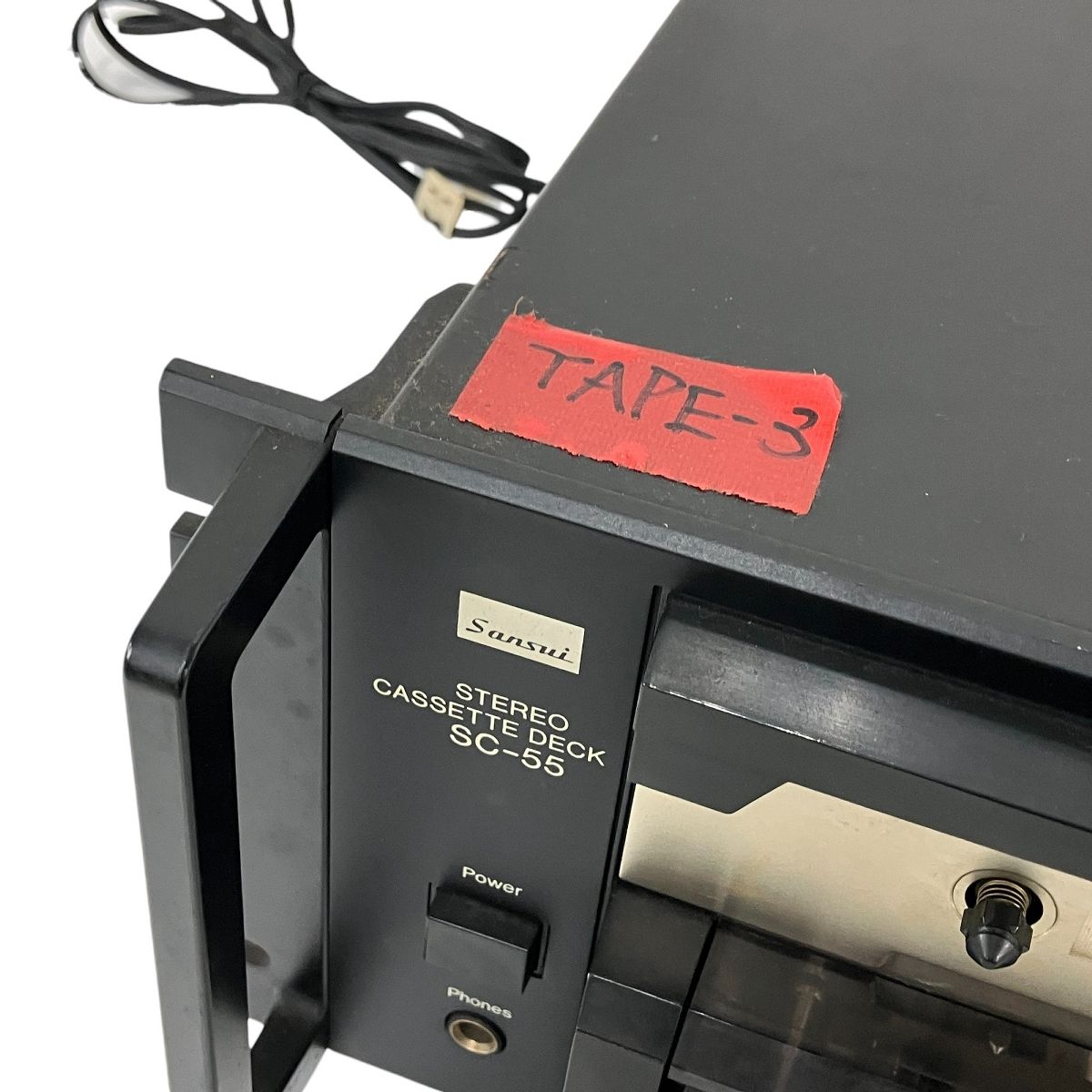 Sansui SC-55 ステレオ カセットデッキ 音響 オーディオ