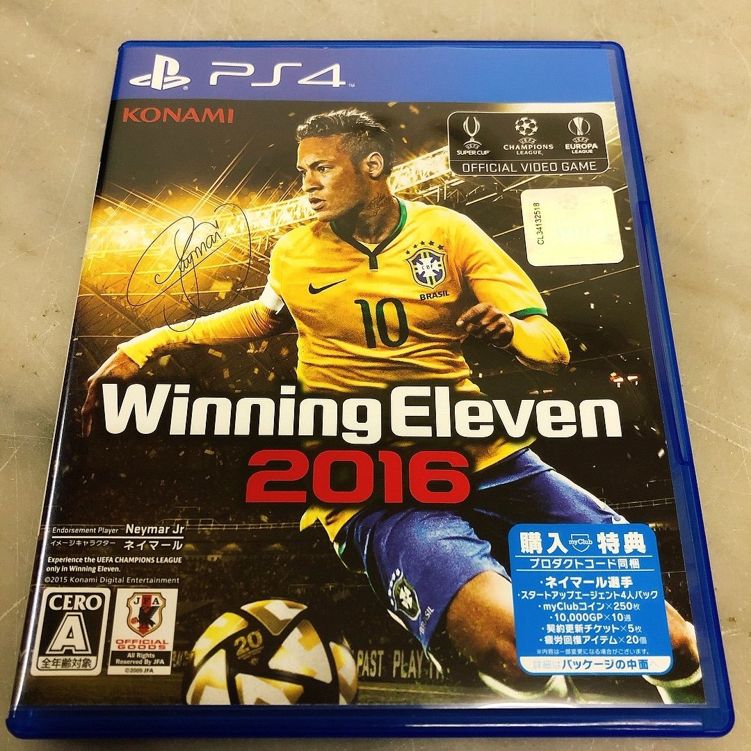 メルカリshops Ps4 Winning Eleven 16 ウイニングイレブン ウイイレ