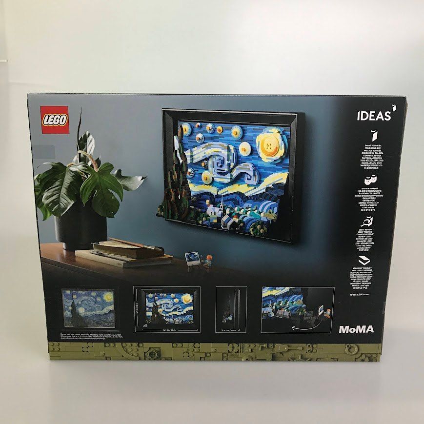 正規品 新品未開封 LEGO レゴ アイデア 21333 ゴッホ 「星月夜」 HD-168-D レア IDEAS ミニフィグ ＃041 372 -  メルカリ