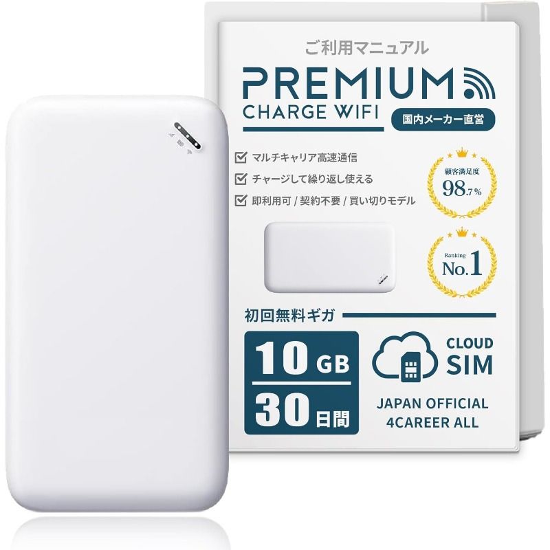 超コンパクトポータブルWiFiホットスポット