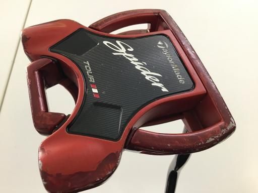 テーラーメイド Spider Tour RED(サイトライン) ダブルベンド 33インチ