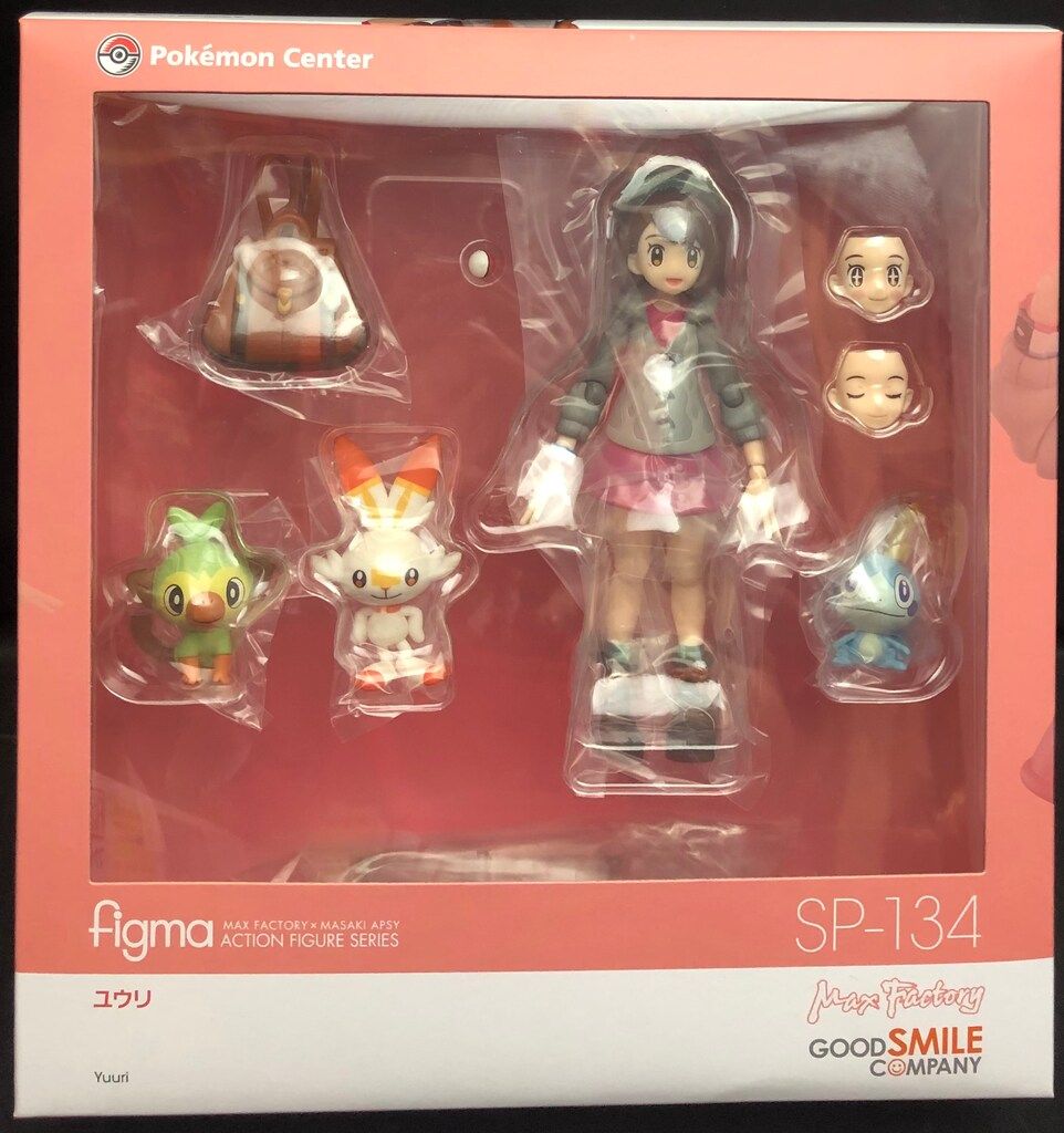 figma SP-134 ユウリ ポケモン フィギュア figma ポケットモンスター ソード・シールド ユウリ SP-134