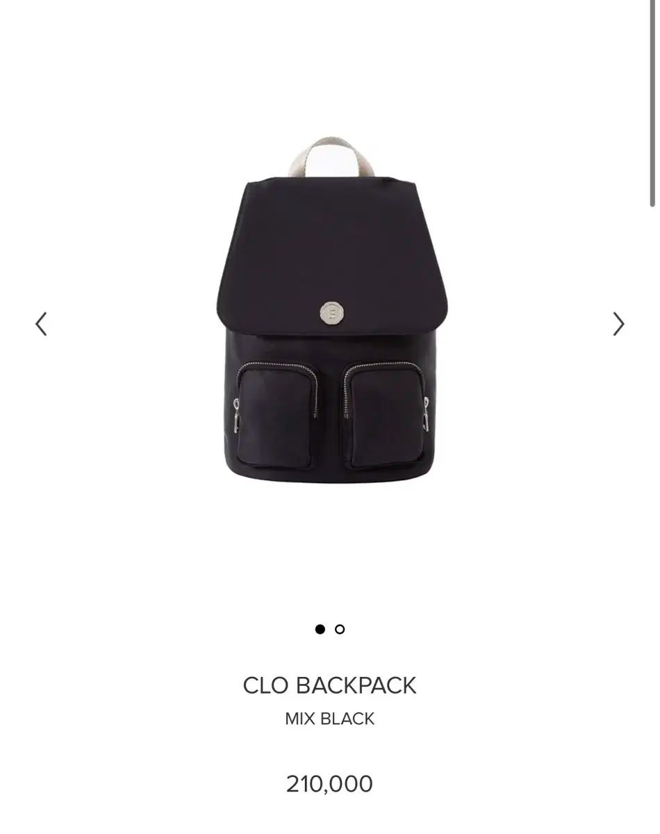 minimute clo backpack バックパック mix black Clo Backpack – minitmute.jp