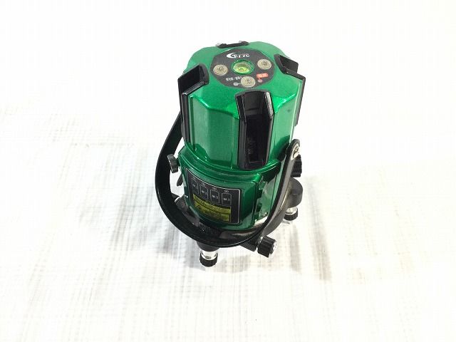 LTC G610PD レーザー墨出し器【リライズ野田愛宕店】【店頭取引限定】【中古品】1点限り早い者勝ち！ テクノ販売 プラチナグリーンレーザー墨出し器 LTC-G610PDの中古