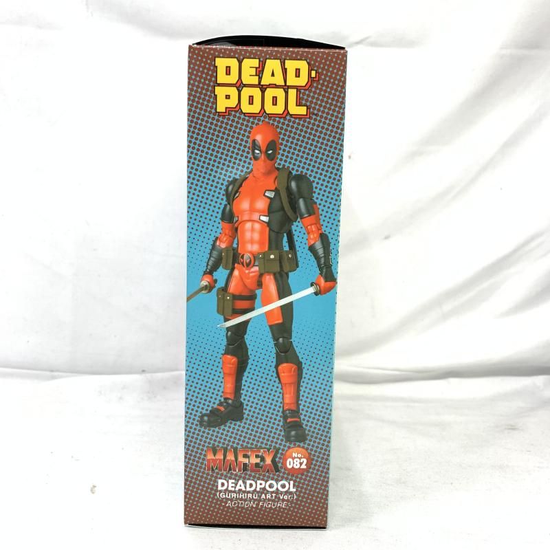 中古】未開)MAFEX デッドプール(グリヒル アートVer.)[91