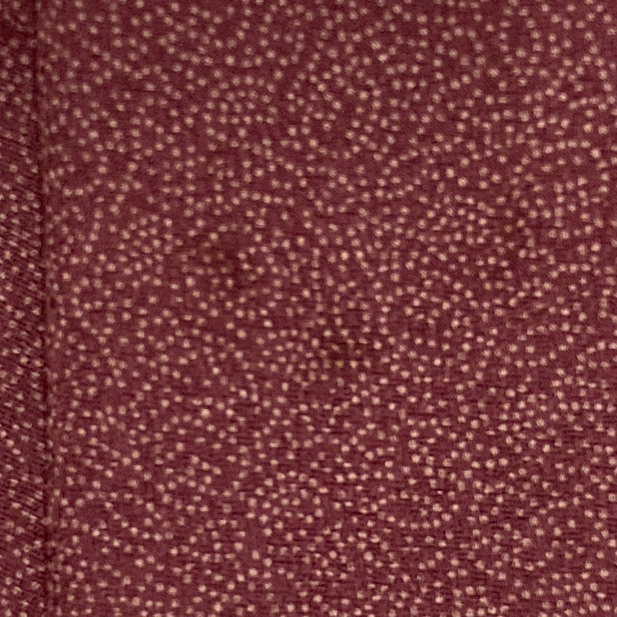 未着用★しつけ付き★江戸小紋　袷　傘　朱色系赤　身丈１６８　裄６４ 正絹 未着用しつけ付き江戸小紋 袷 傘 朱色系赤 身丈168 裄64 正絹