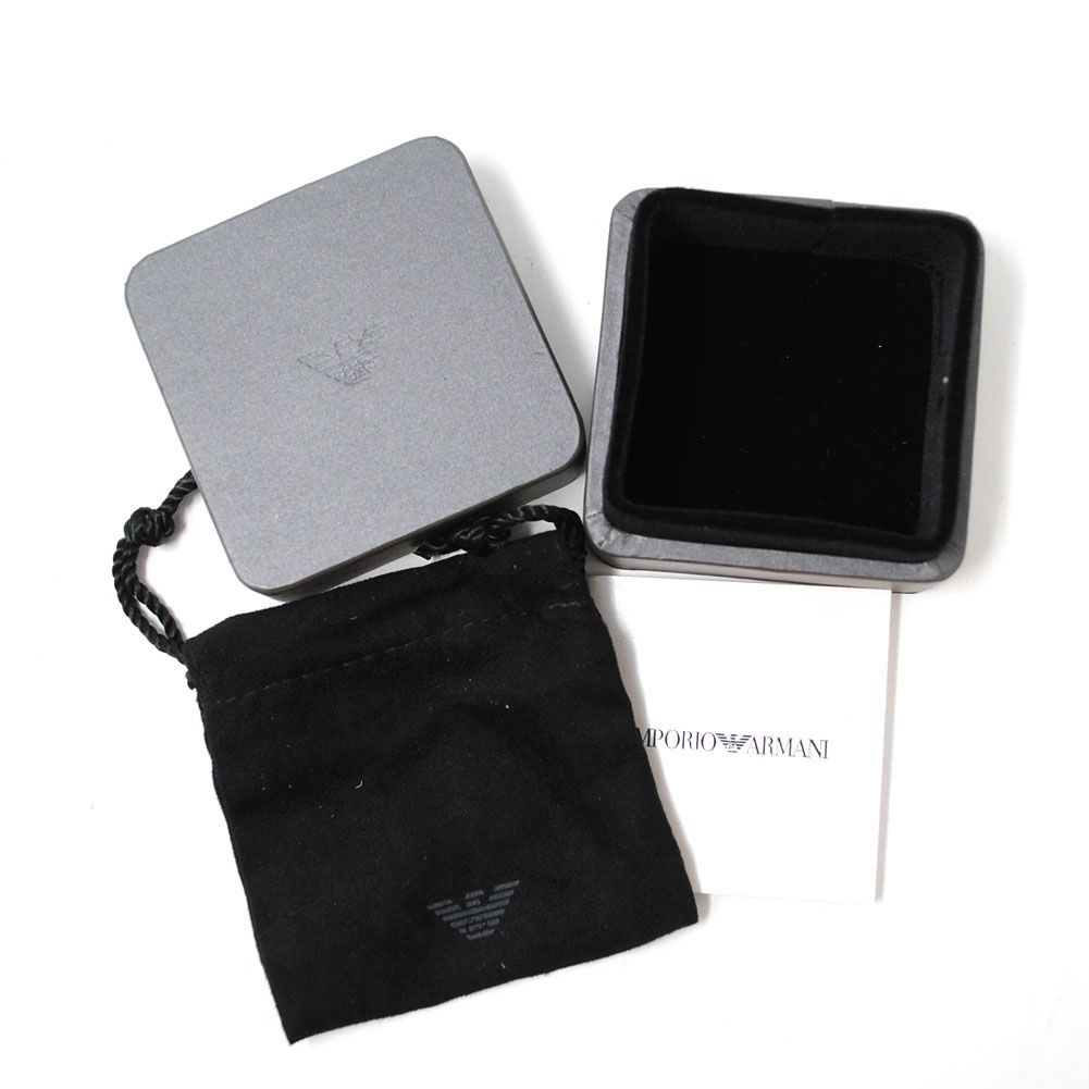 エンポリオアルマーニ カフス カフスボタン 四角 シンプル メンズ 紳士