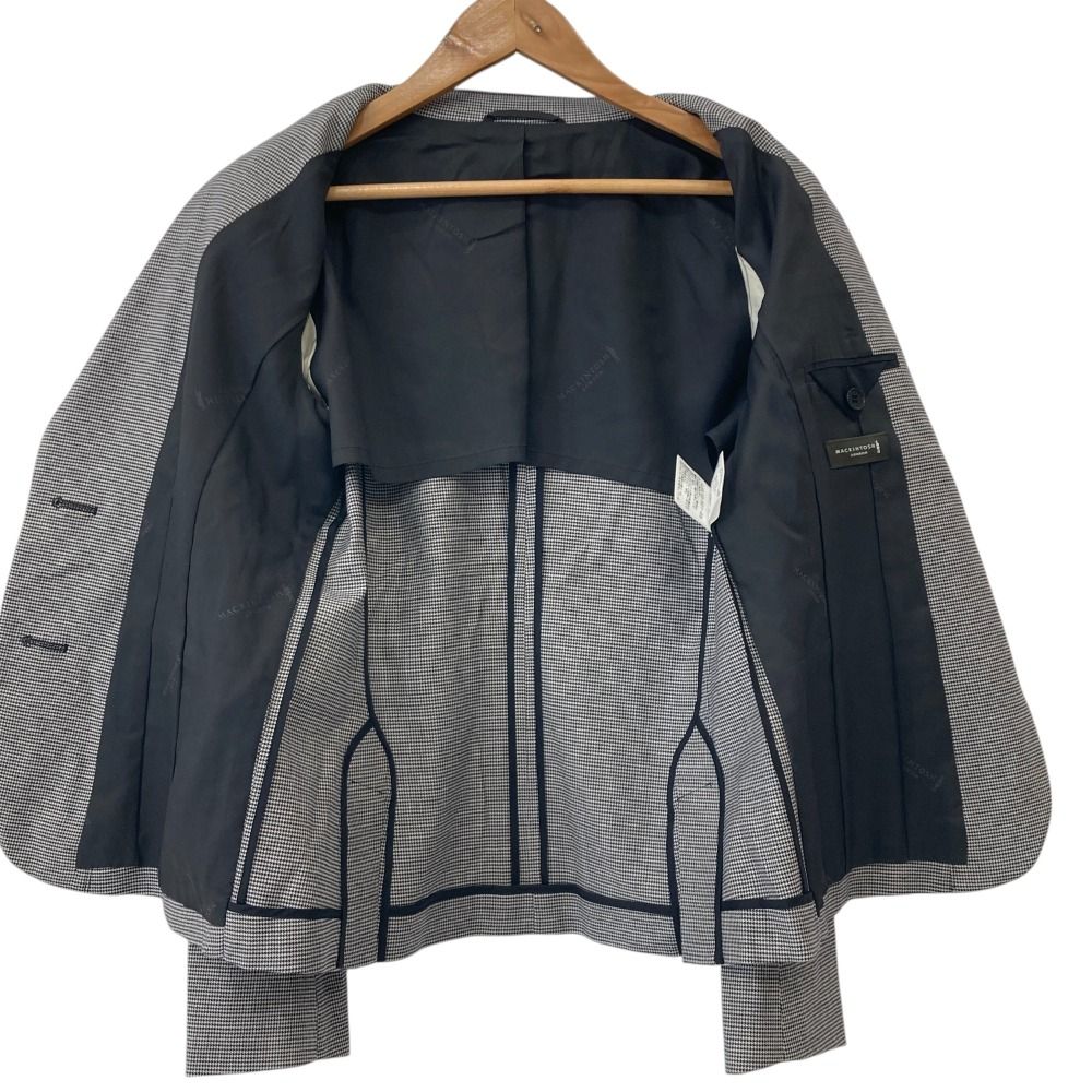 美品 MACKINTOSH LONDON マッキントッシュロンドン 千鳥格子柄