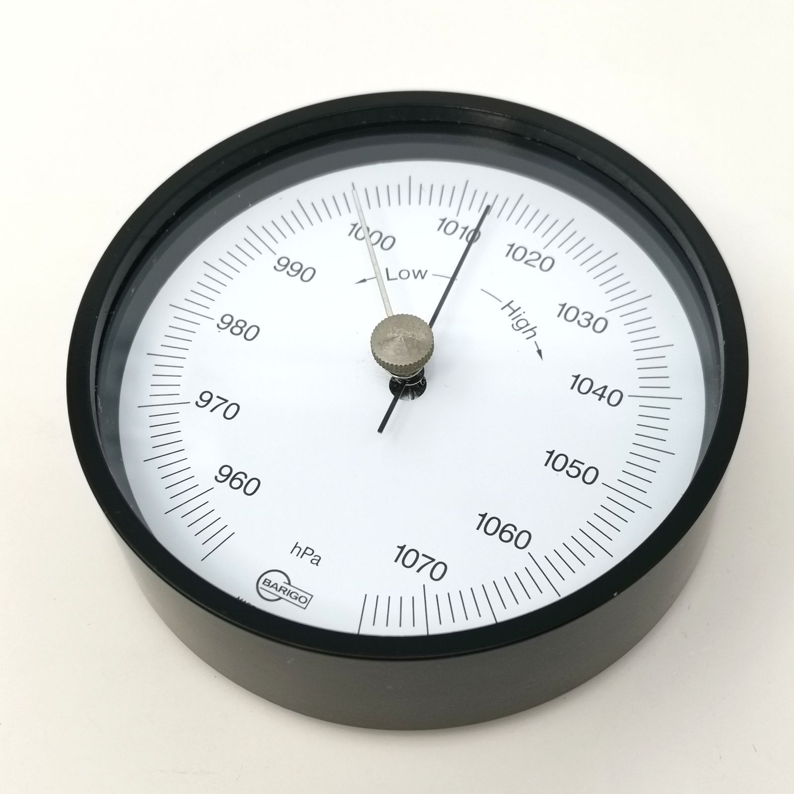 BARIGO ラウンド 気象計シリーズ 気圧計 ブラック 箱あり 管理番号ARCYKO2941
