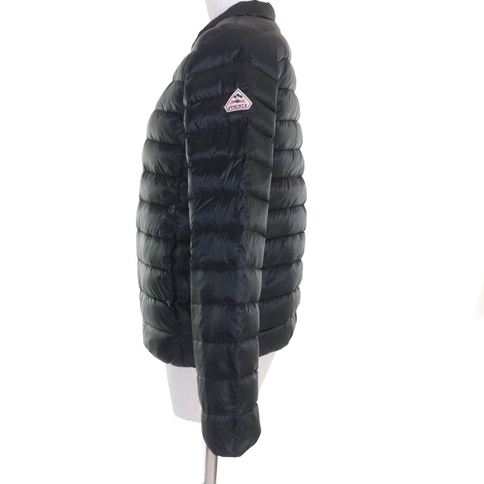 美品△Pyrenex ピレネックス SUYEN 軽量 ノーカラー ダウン