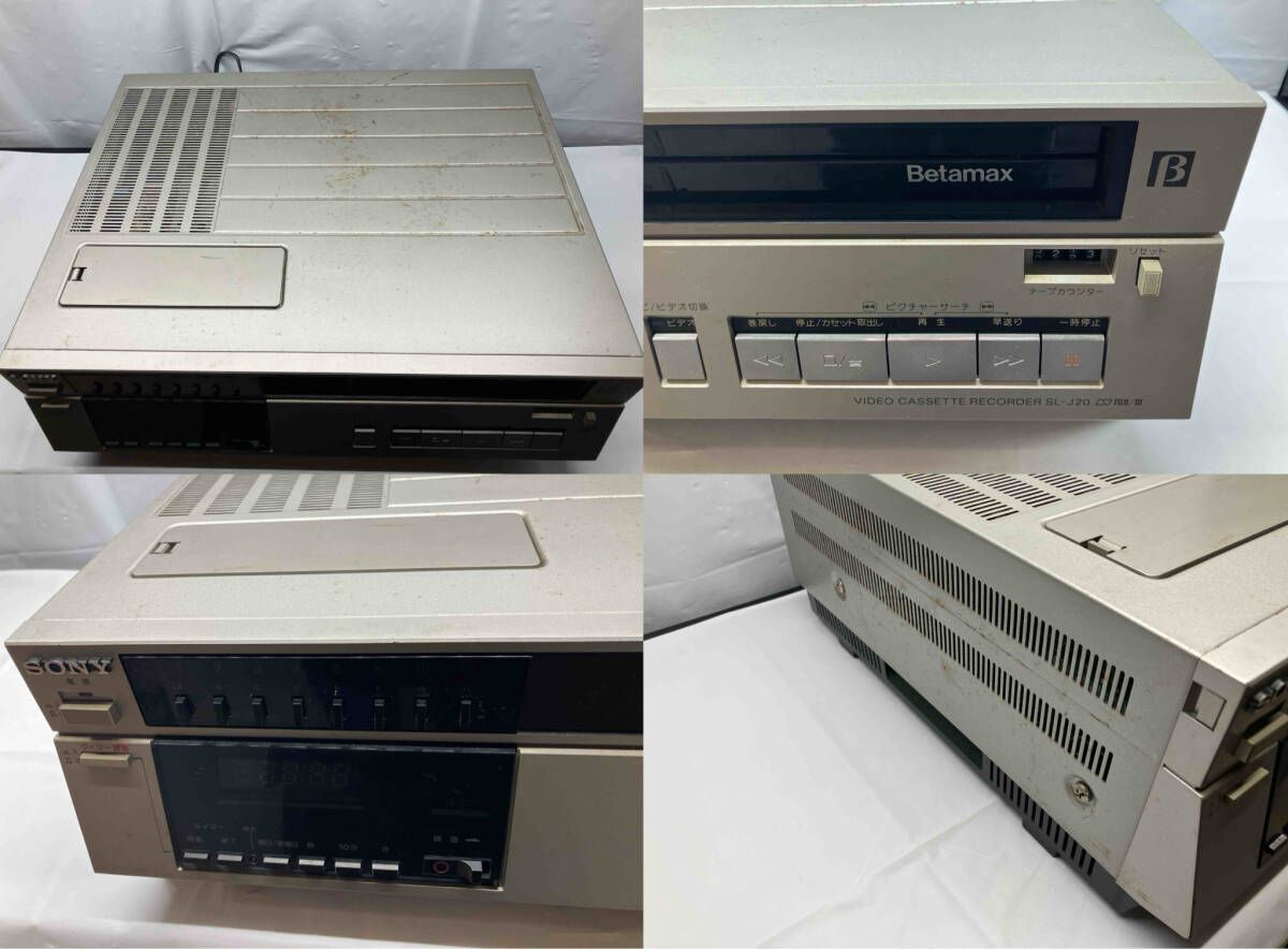 SONYベータマックス　SL-J20 ジャンク SONYベータマックス SL-J20 ジャンク - メルカリ