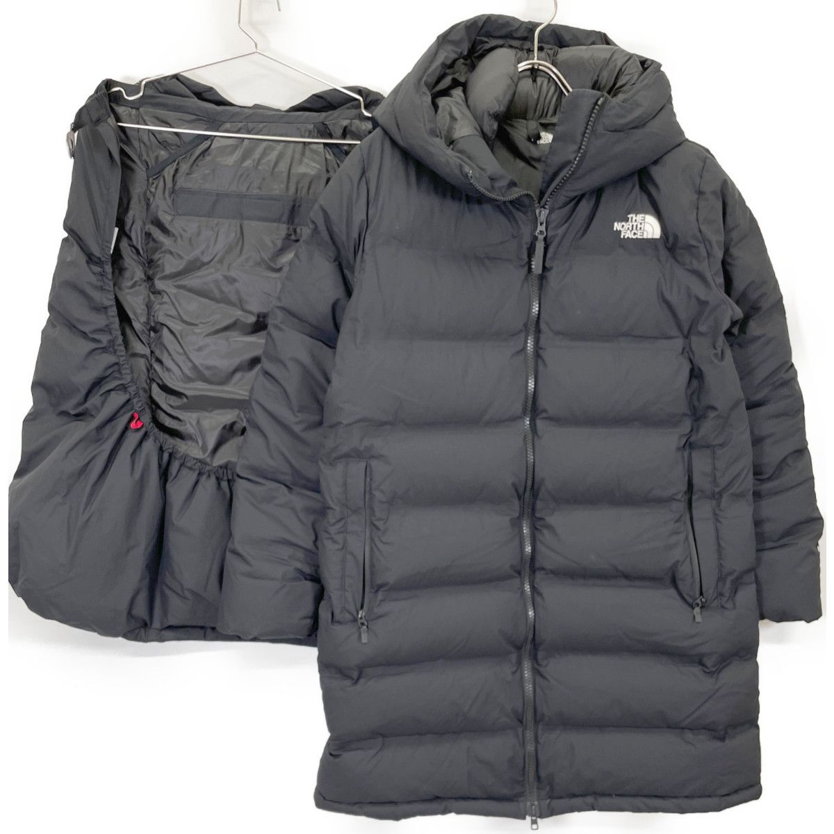 THE NORTH FACE ノースフェイス NDM92100 ﾍﾞﾋﾞｰｷｬﾘｱｶﾊﾞｰ付き ﾏﾀﾆﾃｨ ﾀﾞｳﾝｺｰﾄ L