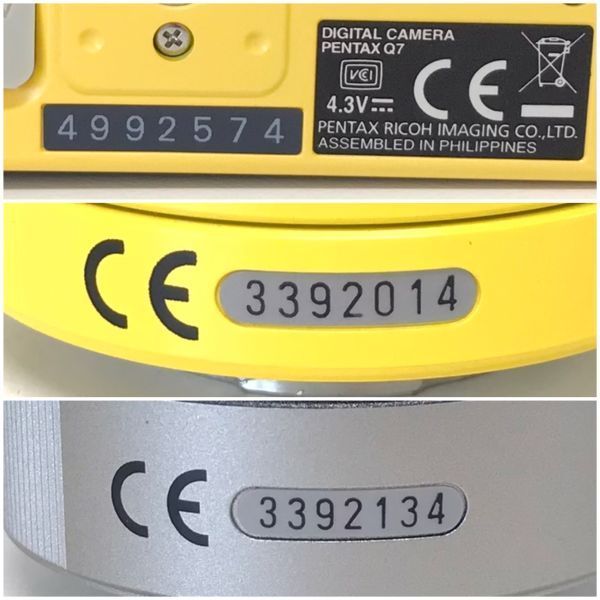 θ【動作確認済み】PENTAX/ペンタックス Q7 ダブルズームキット