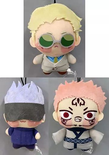 高品質，正規品 【中古】ぬいぐるみマスコット・ぬいぐるみバッジ 全3種セット ちょぴぬいぷち3 「呪術廻戦」 その他