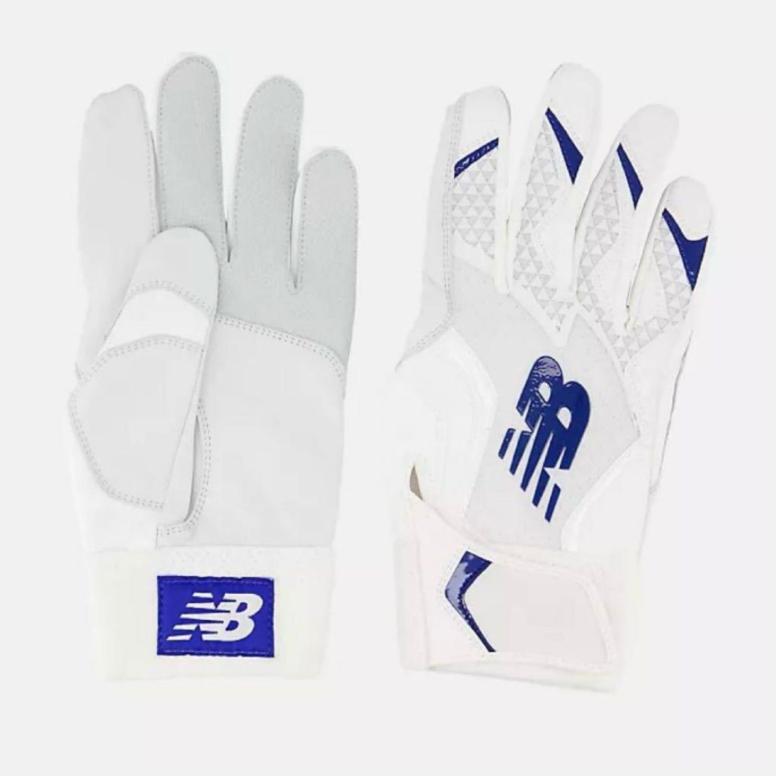 New Balance 白×青 バッティンググローブ 大谷翔平