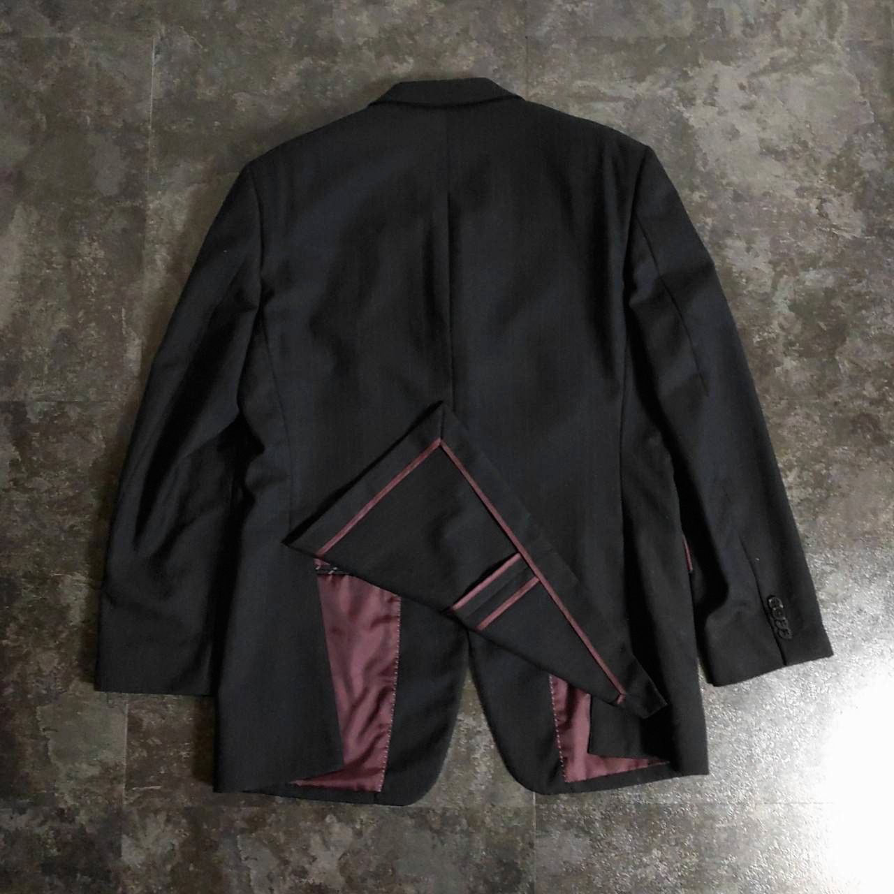 JAPANESE VINTAGE】6点セット セレモニー カシミア混 シングルスーツ 3 