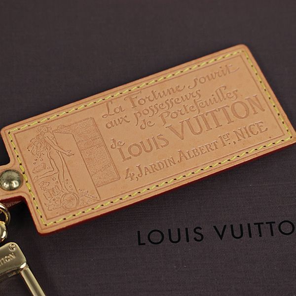 ルイヴィトン キーホルダー キーリング 美品 ロゴ チャーム LV p977-