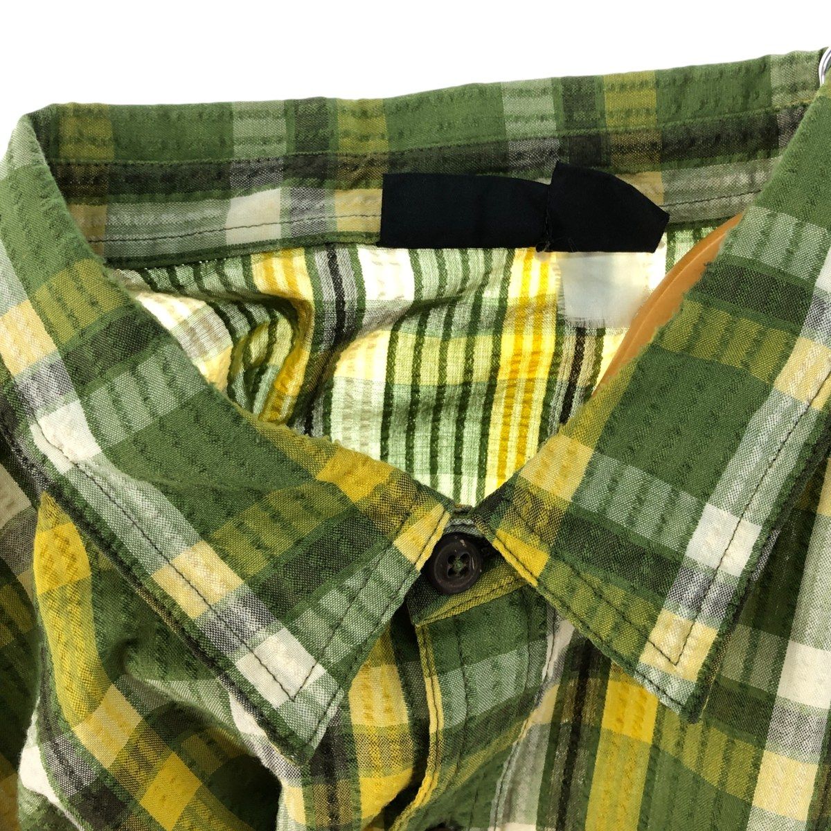 古着 パタゴニア Patagonia シアサッカー 半袖 チェックシャツ