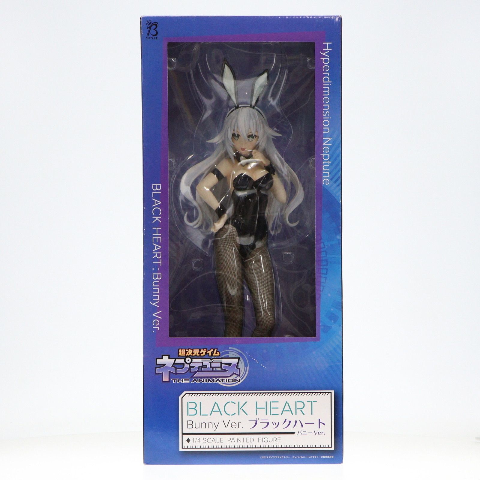 B-Style ブラックハート バニーVer. 超次元ゲイム ネプテューヌ 1/4 完成品 フィギュア FREEing(フリーイング)