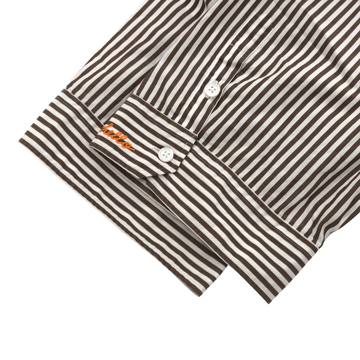 MADISON BLUE マディソンブルー 23SS RELAXED FIT S/S SH B.STRIPE