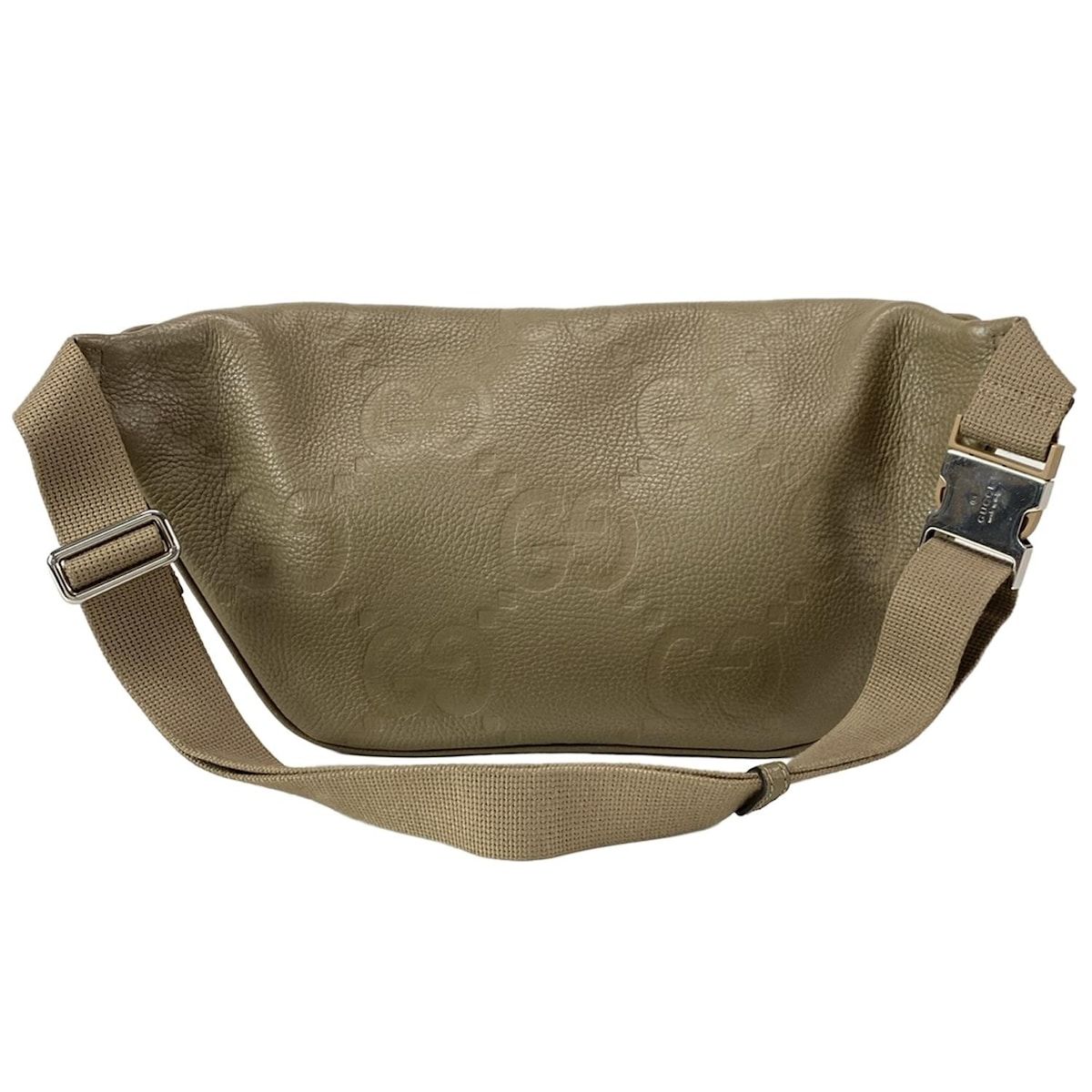 GUCCI(グッチ) ウエストポーチ ジャンボ GG ラージ ベルトバッグ