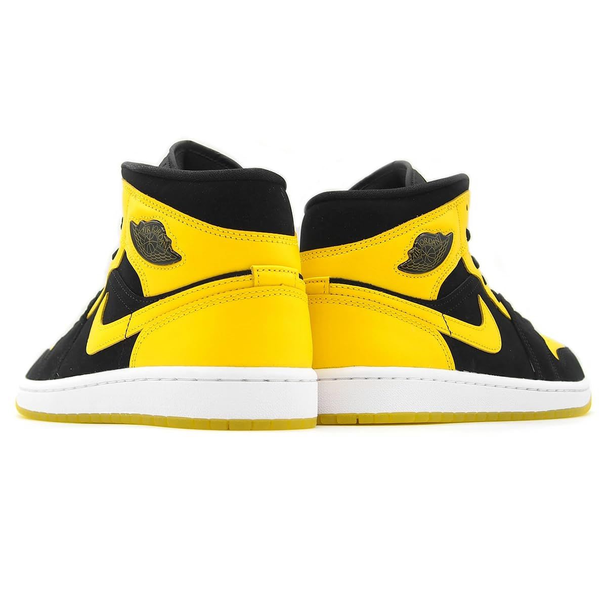 ナイキ] AIR JORDAN 1 MID SE NEW LOVE BLACK/VARSITY MAIZE