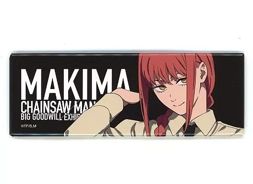 中古】バッジ・ピンズ マキマ(背景黒) 「チェンソーマン 大交流