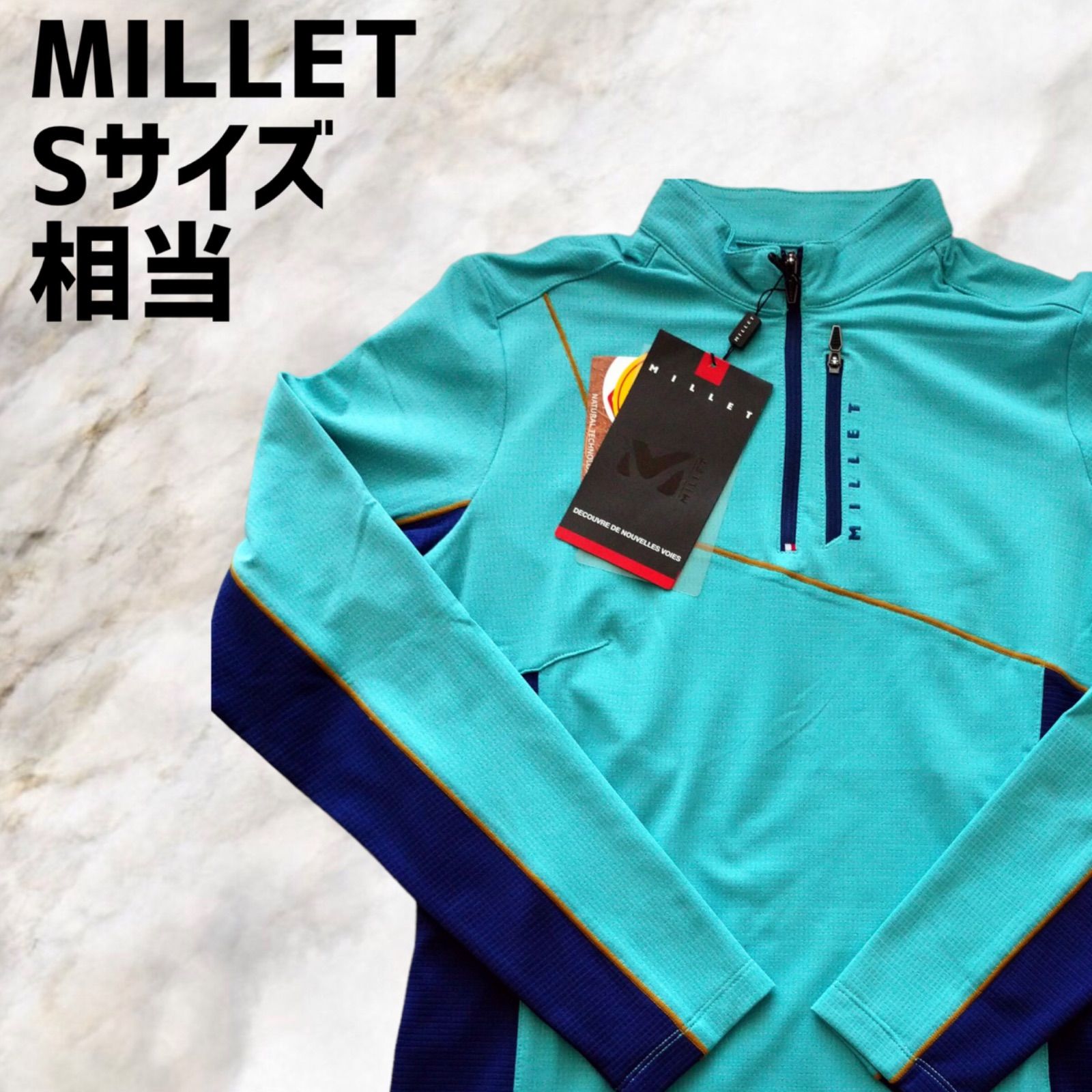 Nyun一覧☆即日配送☆ ミレー MILLET 長袖 ジッパー トップス - T