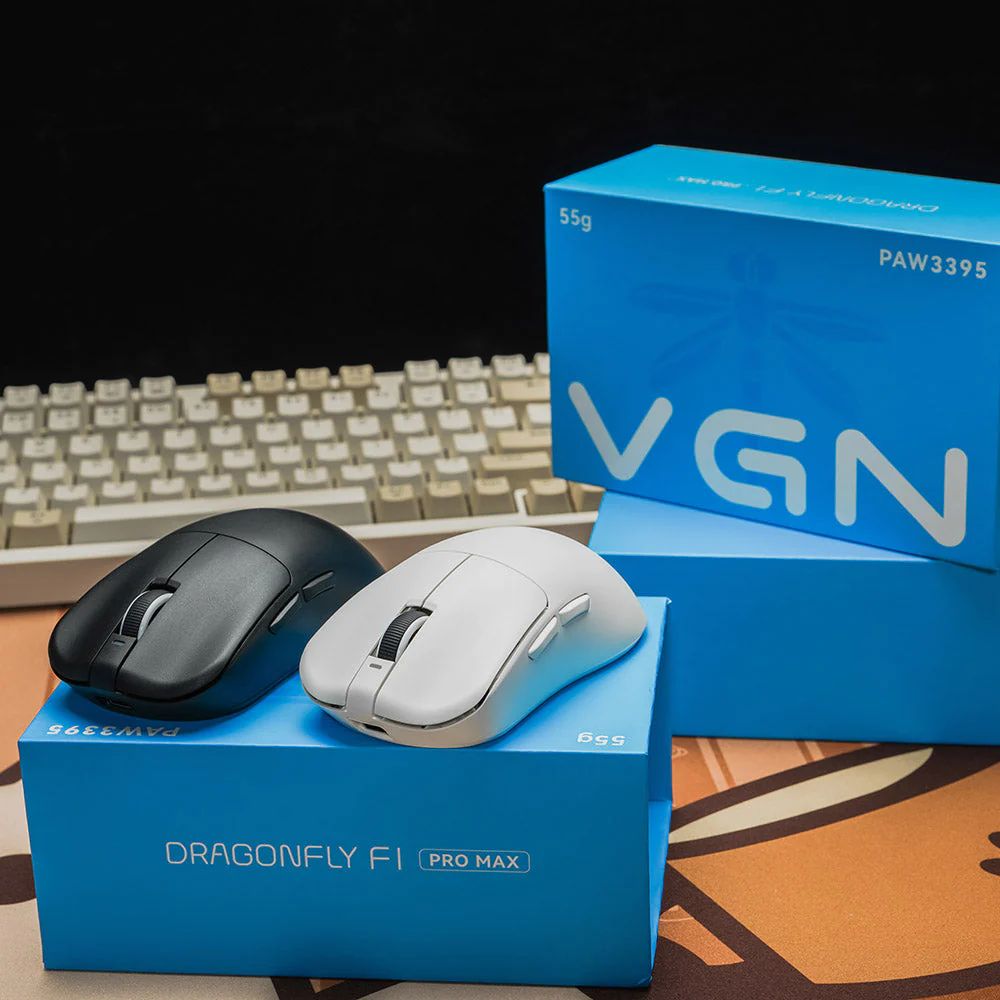 VGN Dragonfly F1 MOBA ブラック ゲーミングマウス デバイス