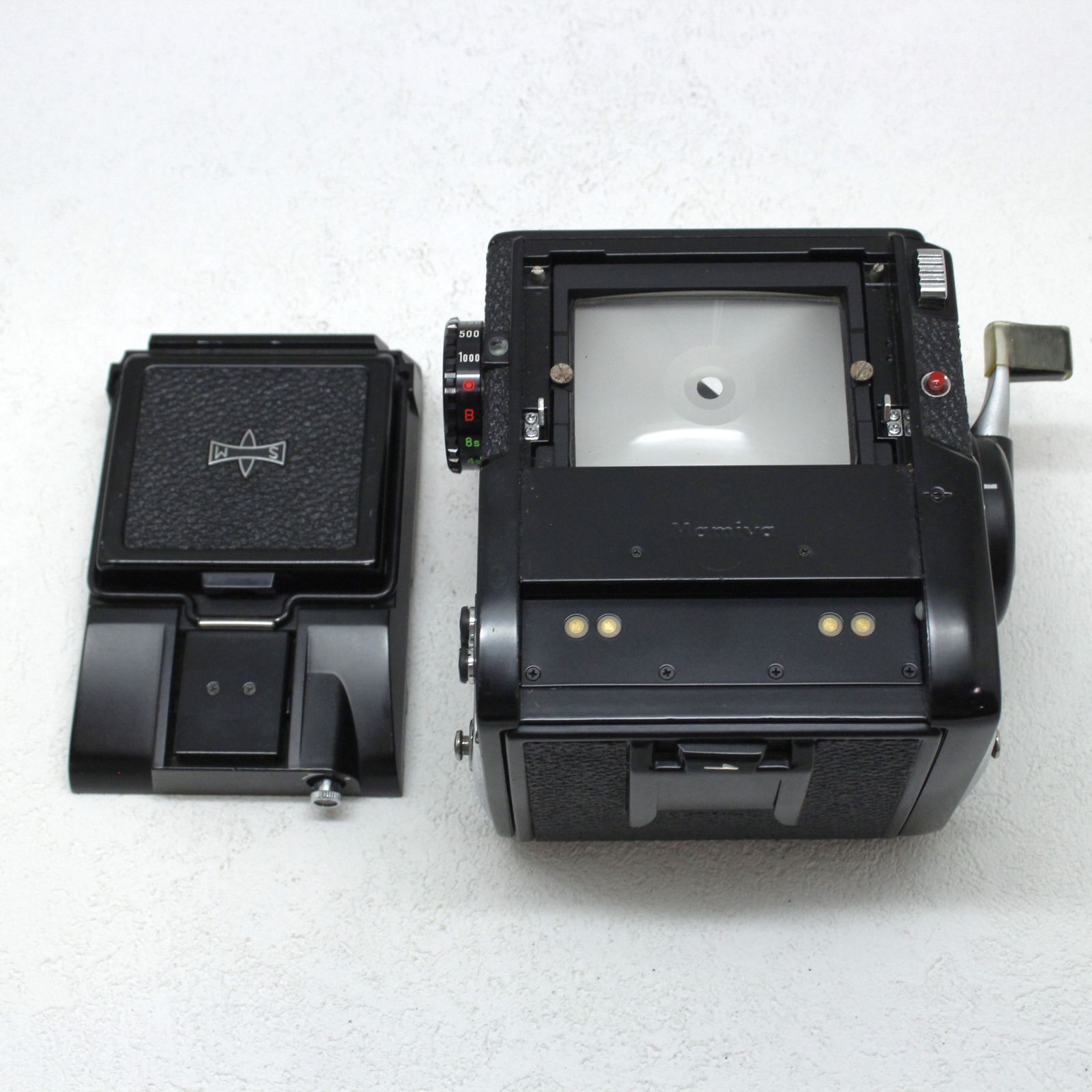 ❁完動品❁Mamiya M645 1000S ウエストレベルファインダー マミヤ M645 1000S ウエストレベルファインダー、120中枠 (A4132)