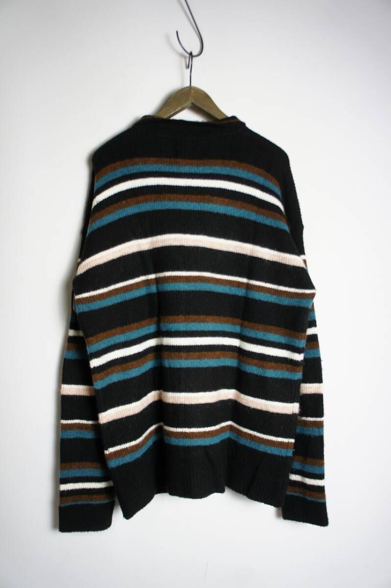 美品 22AW SON OF THE CHEESE サノバチーズ Border polo ボーダー