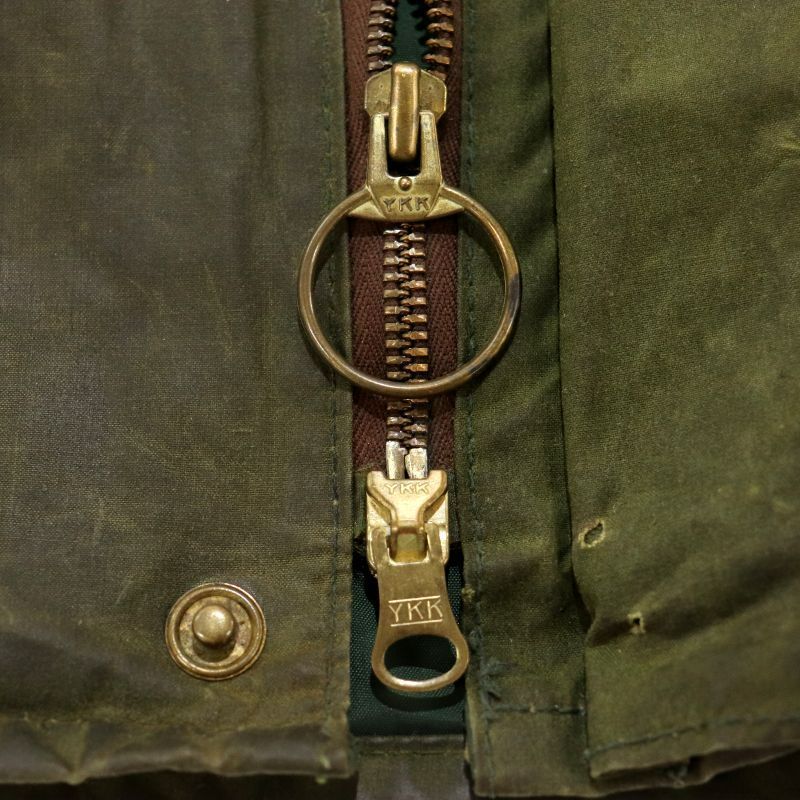 70s イギリス製 vintage Barbour 1ワラント Spey スペイ オイルド 