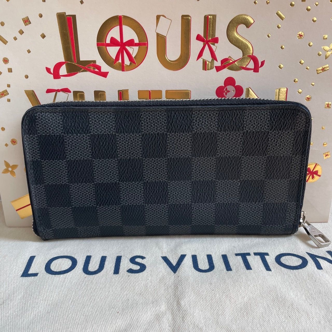 LOUIS VUITTON◇ジッピー・ウォレット・モノグラムヴェルニ/長