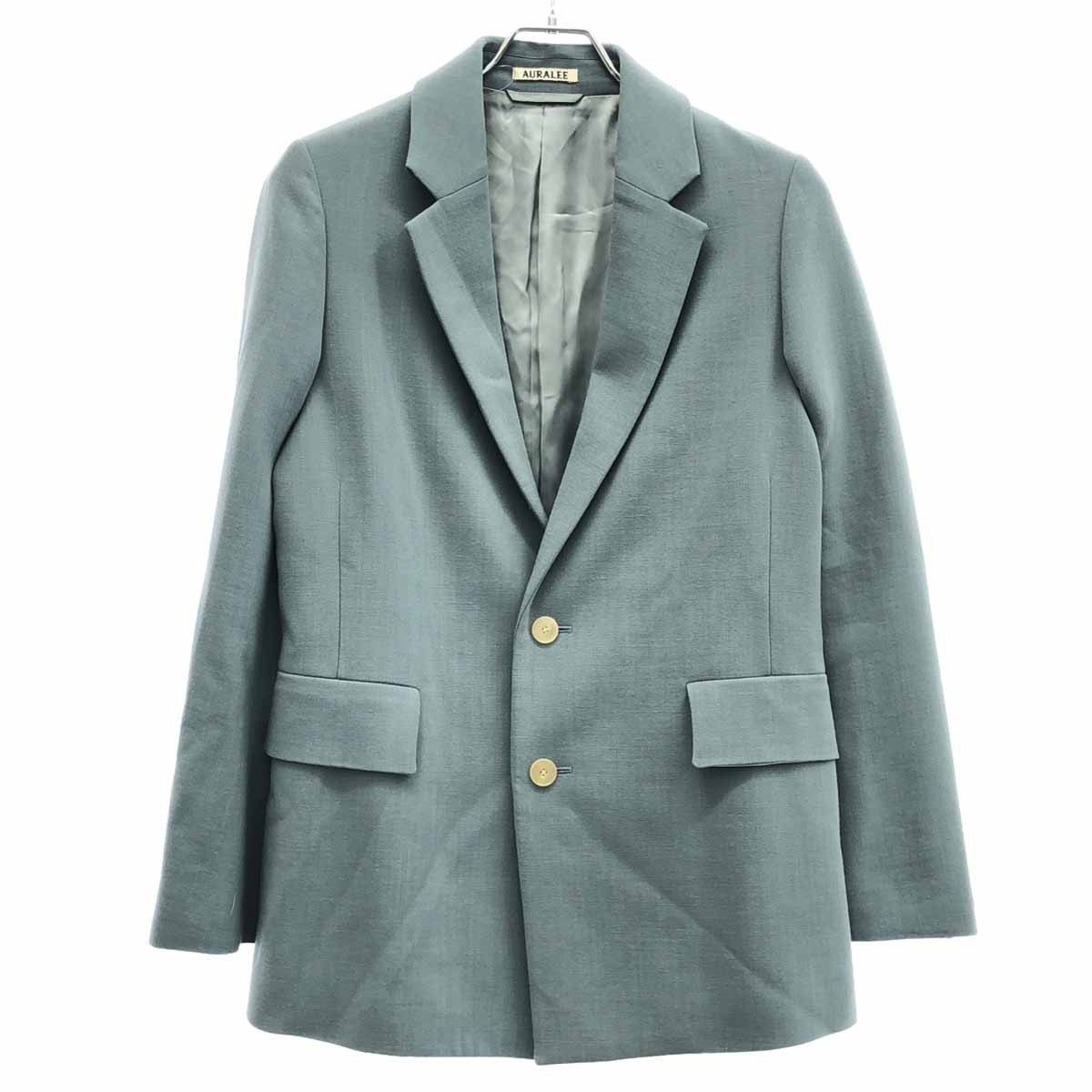 AURALEE オーラリー TENSE WOOL DOUBLE CLOTH JACKET テーラード 