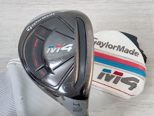 【ヘッドカバー付き】ユーティリティ 4番 レディース TaylorMade M4 テーラーメイド フレックスL