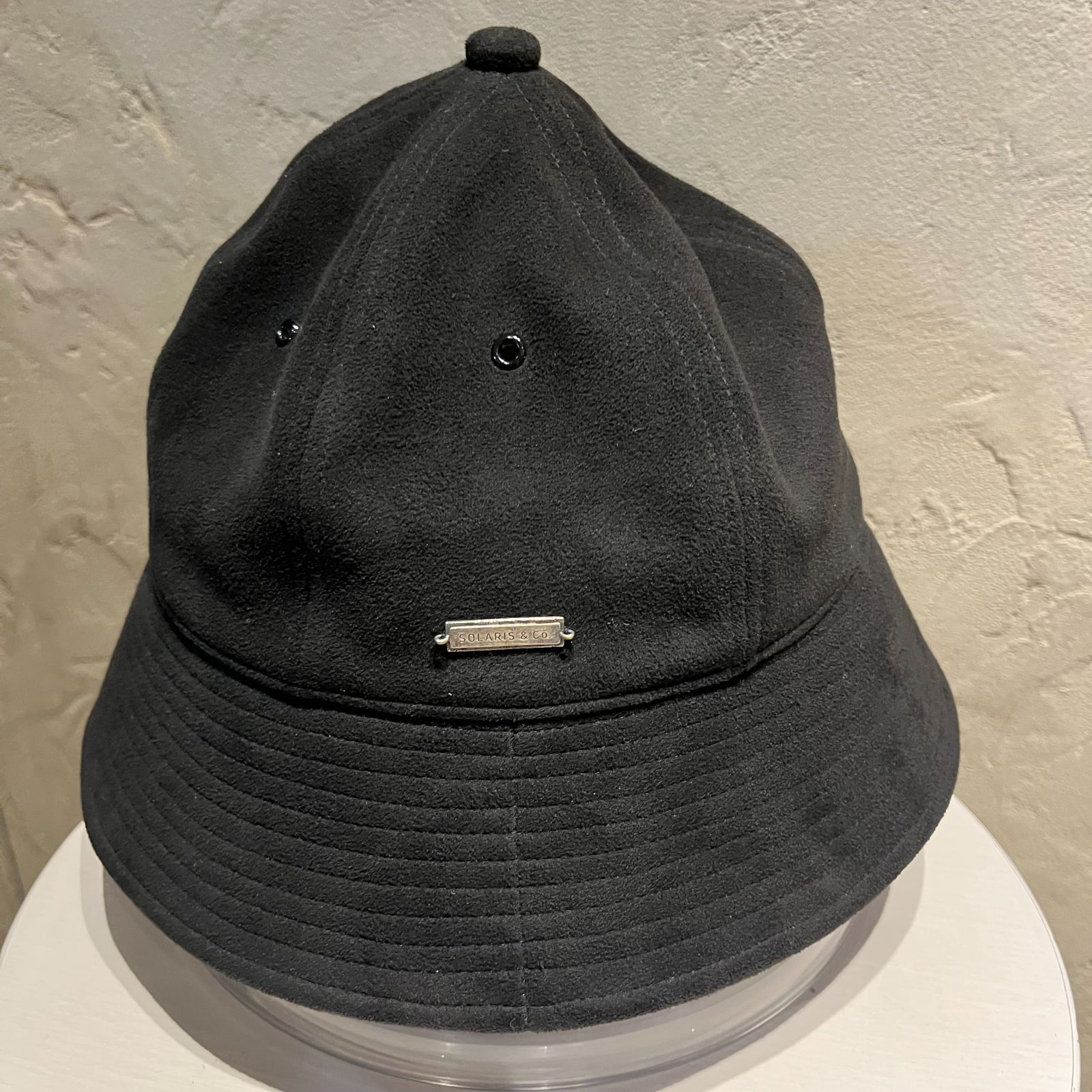 SOLARIS & CO バケットハット M 黒 wagamama SOLARIS & CO バケットハット M 黒 wagamama