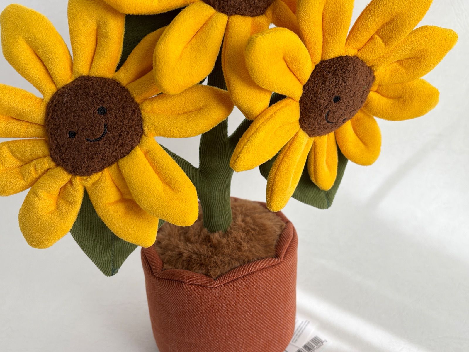 新作新品ジェリーキャットヒマワリひまわり向日葵植物ぬいぐるみ花