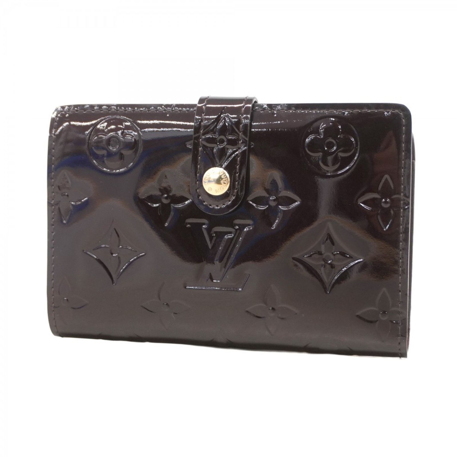 【T】LOUIS VUITTON ヴェルニ ポルトフォイユ ヴィエノワ 財布 モノグラム・ヴェルニ ポルトフォイユ・ヴィエノワ【ルイ