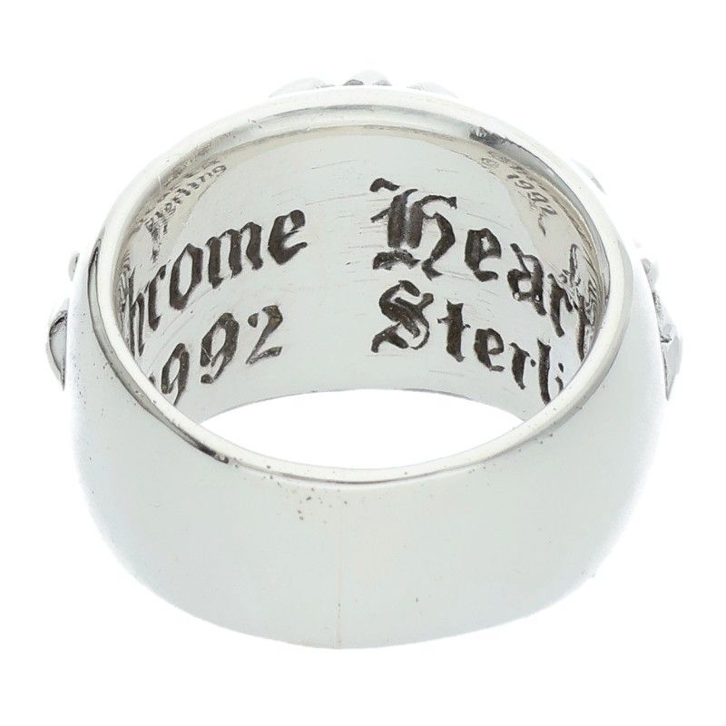 クロムハーツ　FLRL CRS フローラルクロス リング シルバー CHROME HEARTS クロムハーツ（原本有） FLRL CRS RING