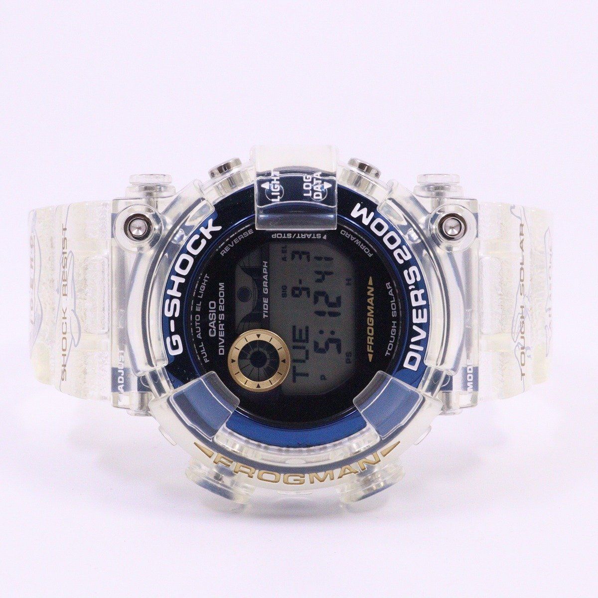 カシオ G-SHOCK フロッグマン 2019年イルクジ コラボ25周年記念モデル タフソーラー メンズ 腕時計 GF-8251K-7JR【いおき質店】  - メルカリ