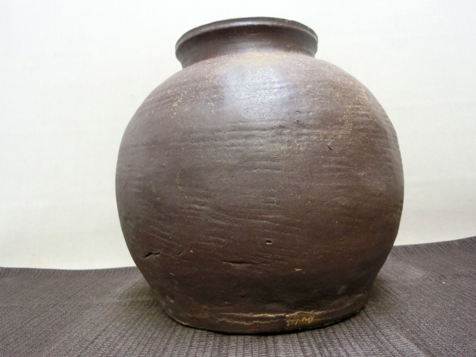 自然釉越前壺 自然釉越前壺 自然釉越前壺 自然釉大壺