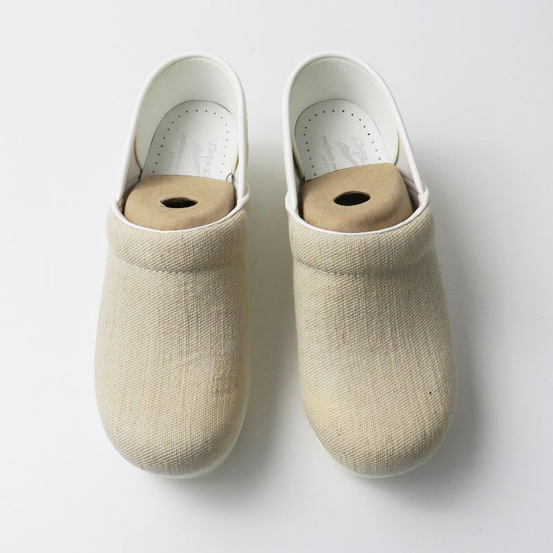 ダンスコ × トリココムデギャルソン dansko tricot COMME des GARCONS Professional Kenaf  Cotton 36/ホワイト系【2400013596626】