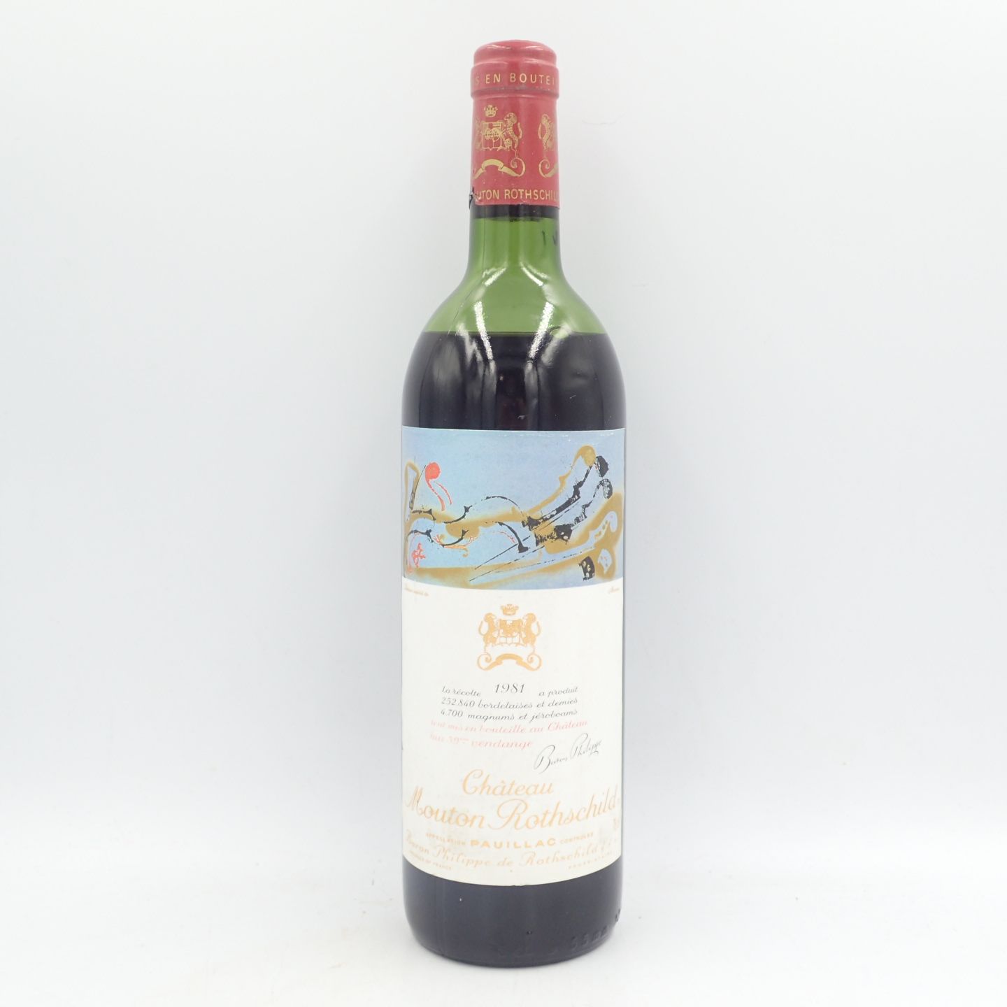 未開栓　ムートンロートシルト1981 750ml 赤 未開栓 ムートンロートシルト1981 750ml 赤 【公式通販】