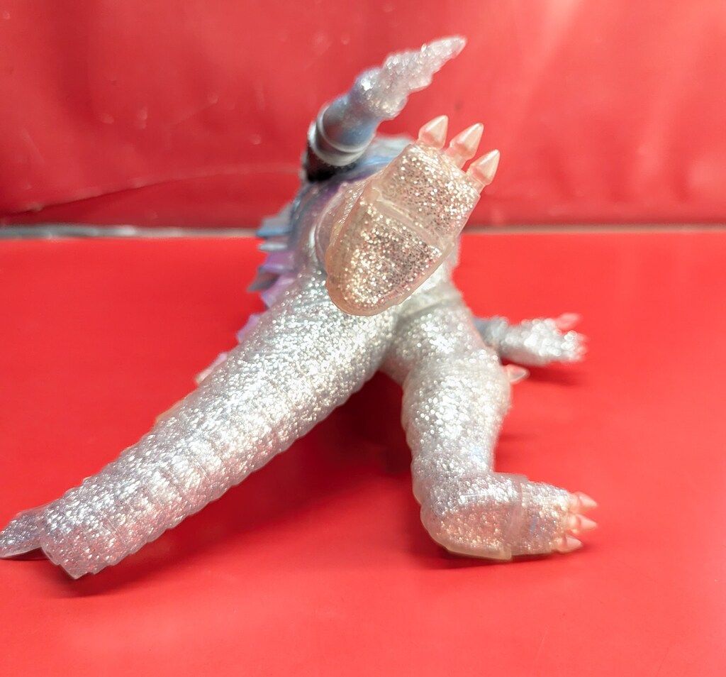 怪獣番外地】にせゴジラ・クリアラメソフビ（バンダイ）ゴジラ対