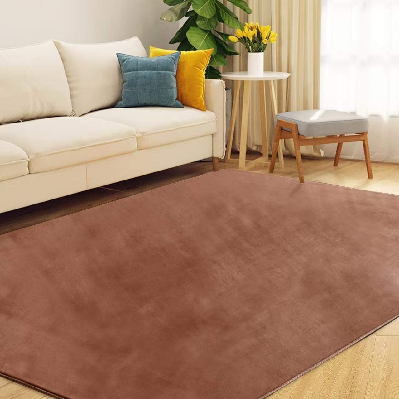 【新着商品】aicomri ラグ カーペット 3畳 ラグマット ホットカーペットカバー 厚7mm 190×240cm 洗える 滑り止め じゅうたん ホットカーペット対応 カーペット 床暖房対応カーペット 抗菌防臭 防