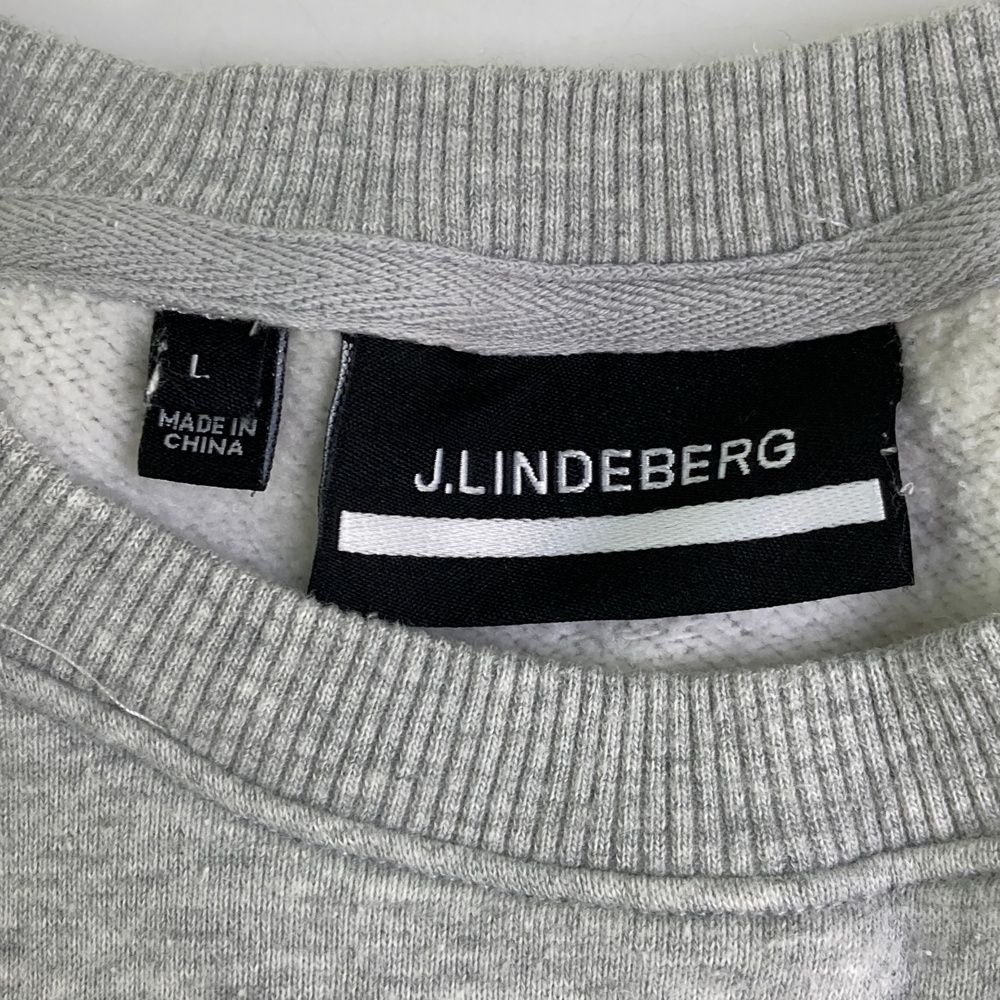 サイズ：L J.LINDEBERG ジェイリンドバーグ 裏起毛スウェット