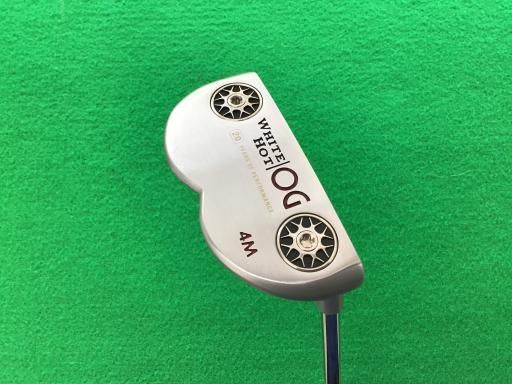 美品　ODYSSEY WHITE HOT OG 4M パター 34インチ　右きき オデッセイ（ODYSSEY）（メンズ）ホワイトホット WHITE HOT OG